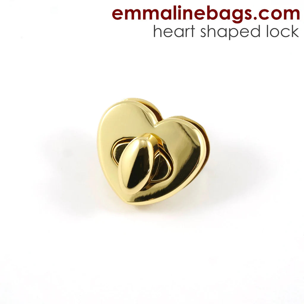 Heart Shaped Bag Lock