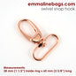 Swivel Snap Hook: Designer Profile (2 Pack)