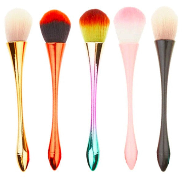 Sewing Machine Cleaning Brush with Metallic Handle
